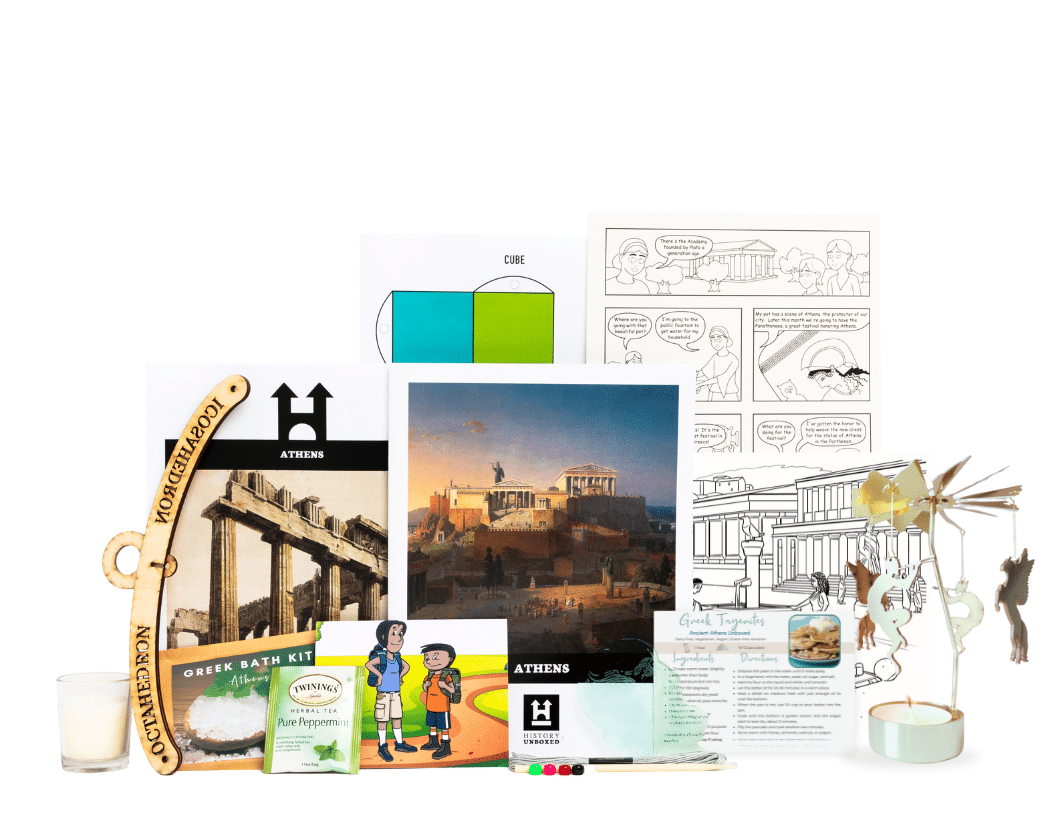 ancient greece athens box contents