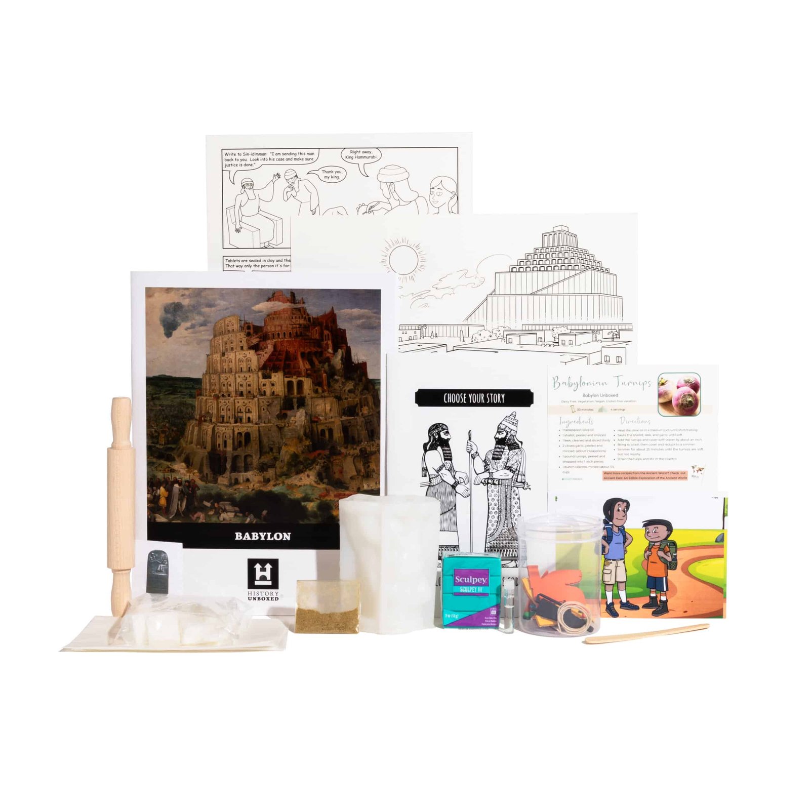 Babylon box contents