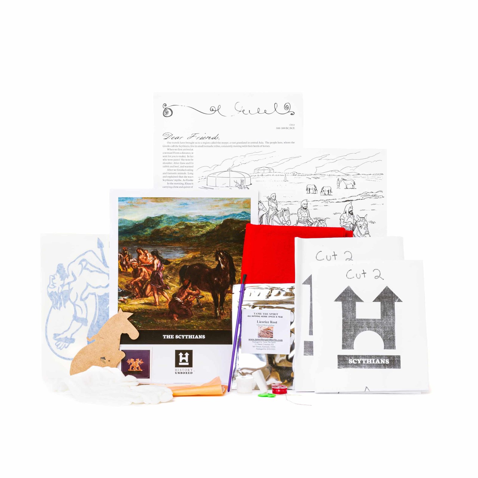 scythians box contents